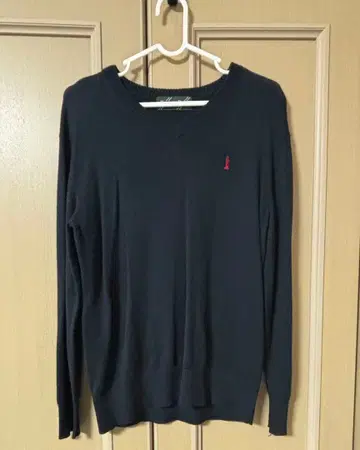 이스트 보이 스웨터 네이비 V넥