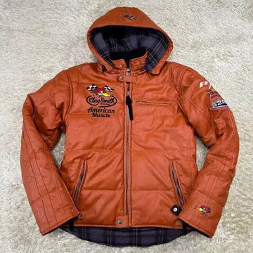 Clay Smith 오렌지 다운 자켓 클레이 스미스