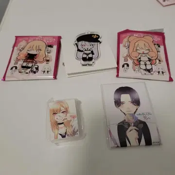 그녀의 장난감 전시회 아크릴 키링, 마그넷, 지퍼 바이트