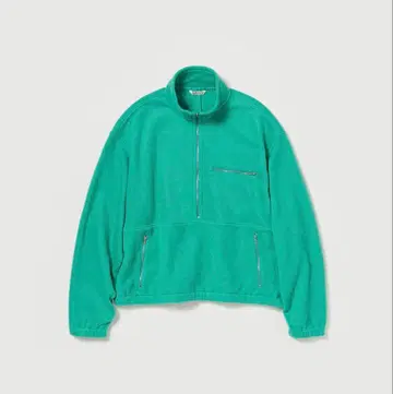 PURE SILK COMFORT FLEECE HALF ZIP P/O