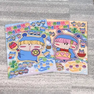 밀모데퐁! 클리어 파일 패밀리마트 밀모 물모 릴모 야시치