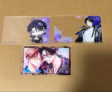 더 귀여워져도 좋아 카라테츠 아크릴 카드 마나카 와타루 켄자키 레이지