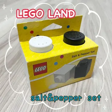 새상품 레고랜드 한정판 조미료 케이스 소금 후추통 솔트 & 페퍼 LEGO