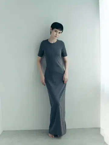 Rosary moon Back Open Dress