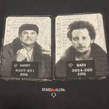 ROOK HOME ALONE 홈 애로우 영화 무비T셔츠