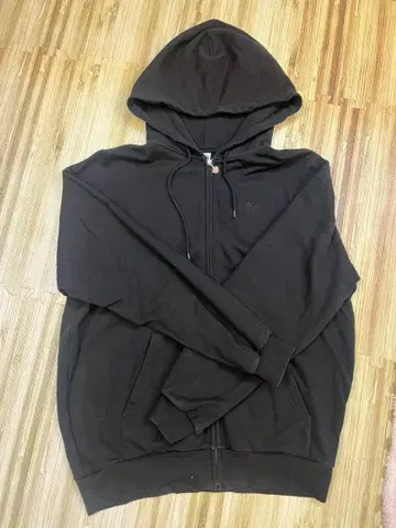 keboz(케보즈) 블랙 후드 부착 집업 후드티 풀 집업 후드티