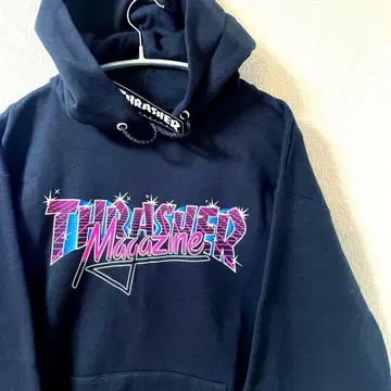 새상품 트레셔 후드티 풀오버 속기모 스케이트보드 S 레어 디자인