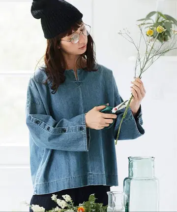 써니클라우드 데님 좋아하는 상의