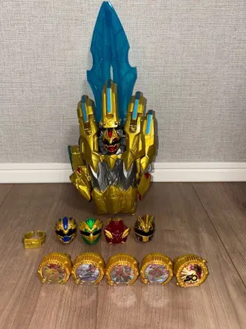 테가소드 DX 고쥬우쟈 센타이 반지 10개 작동 확인됨 상자 없음