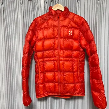 HAGLOFS L.I.M ESSENS 다운 자켓 오렌지