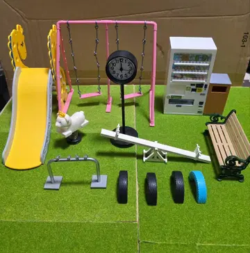 1/12 스케일 공원 figma 피규아트 리볼텍 미니어처