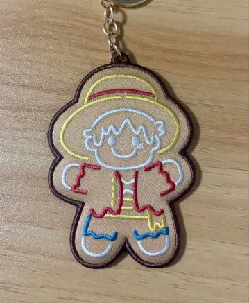 원피스 루피 진저맨 와펜 키링