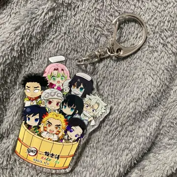 귀멸의 칼날 극락탕 아크릴 키링