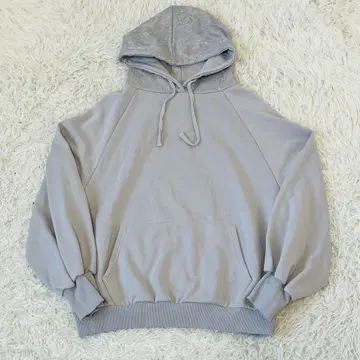 MICALLE 미카레미카레 레이스 후드 맨투맨