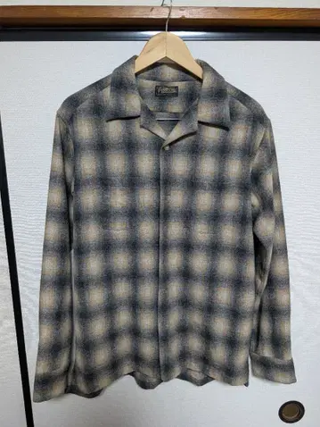 [ GOOD컬러 ] 펜들턴/00s/L/옴브레/보드셔츠/브라운