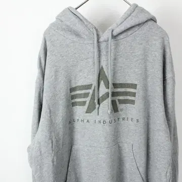 ALPHA INDUSTRIES 풀오버 후드티 M 사이즈