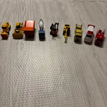 토미카 묶음 판매 9대, 작업용 자동차