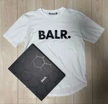 BALR. 화이트 T셔츠 L