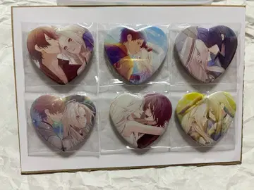 오란피아 소와레 Catharsis 하트 캔뱃지 6개 세트