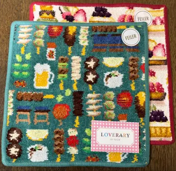 FEILER LOVERARY 손수건 2장 세트