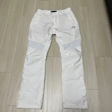 오클리 골프 겨울용 팬츠 화이트 사이즈 M