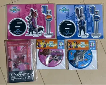 주토피아2 해피 복권 G상 H상 I상 주디 닉 5종 세트