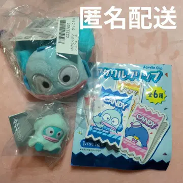 산리오 캐릭터즈 이불 뒤집어쓴 2 아크릴 클립 스크런치