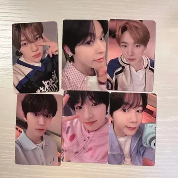 NCT wish yzy withfans 3.0 영통 트레이딩 카드 컴프