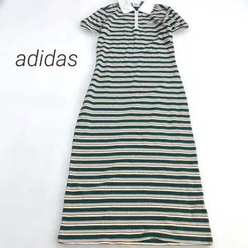 adidas 80s 원피스 / 아디다스 오리지널 보더 니트 원피스