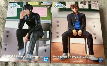 3학년 Z반 긴파치 선생님 데스크 피규어 오키타 소고 히지카타 토시로