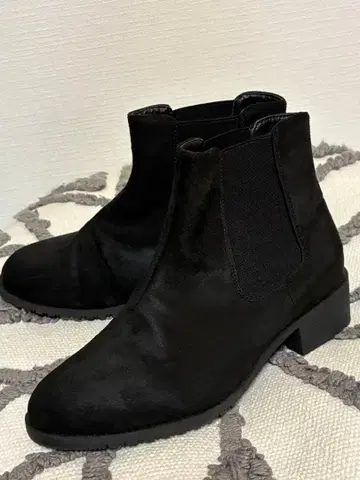 Sahara 블랙 사이드 고어 부츠