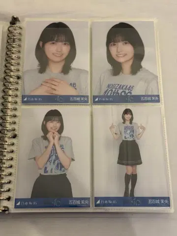 노기자카46 이오키 마오 생사진 40thSG 언더 라이브 T셔츠 컴프