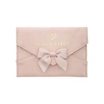 Maison de FLEUR 엔벨로프 케이스 핑크 파우치