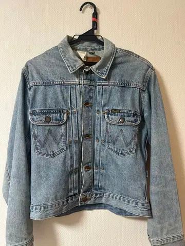 Wrangler 데님 자켓 빈티지 복각