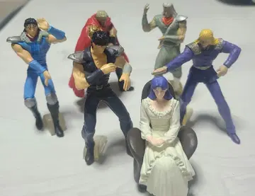 반다이 가샤폰 HG 시리즈 북두의 권 전6종 컴플리트 세트