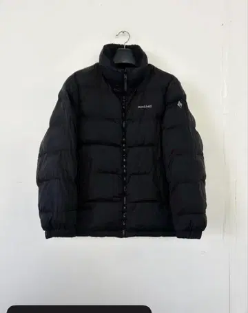 몽벨 Montbell 블랙 다운 자켓 남성용 L 사이즈