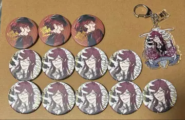 흑집사 Black Label 아크릴 키링 캔뱃지 그렐