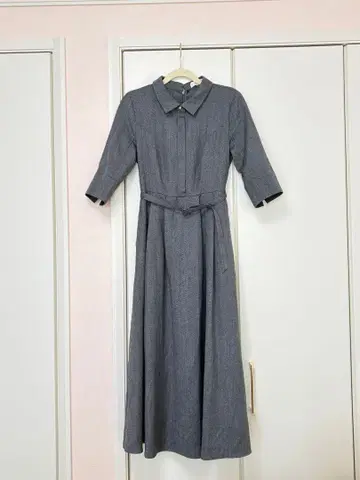 Her lip to Allure Belted Shirt Dress