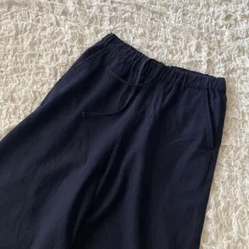 린넨 가우초 팬츠 울 100% 일본제