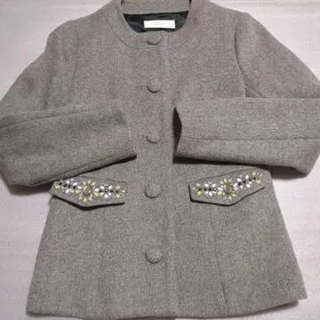 미셸 마카롱 비쥬 자켓 코트