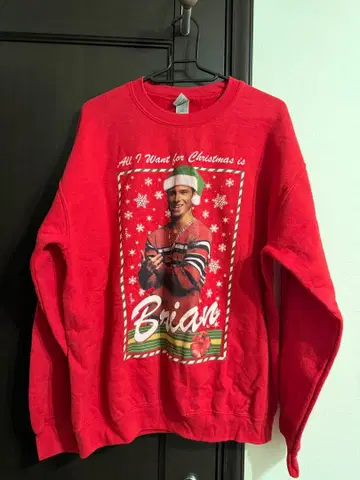 백스트리트 보이즈 크리스마스 맨투맨 Brian