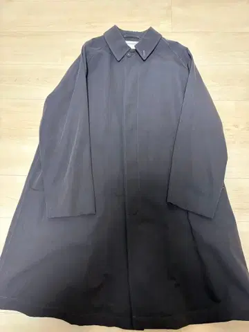 KABEL 울 린넨 스텐카라 코트 브라운