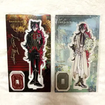 악마 집사와 검은 고양이 아쿠네코 루카스 아크릴 스탠드 2종 세트