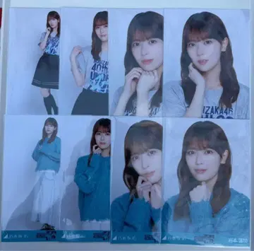 노기자카46 이와모토 렌카 언더 라이브 T셔츠 니트 롱 데님 스커트