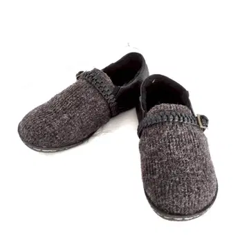 에브리리틀 L 다크 그레이 스트랩 포함 슬립온