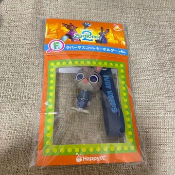 주토피아 러버 마스코트 키링 F상 주디 팝스