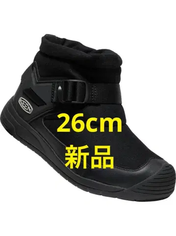 미사용 새상품 KEEN 후드 로메오 미니 블랙 26cm