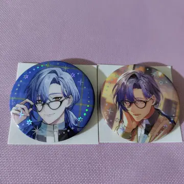 니지산지 윈터 데이트 2025 랜덤 캔뱃지 A 2개 세트