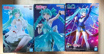 하츠네 미쿠 피규어 BANPRESTO EVOLVE 세트