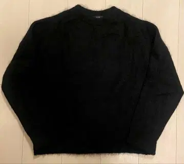 YLEVE 23AW 모헤어 니트 블랙